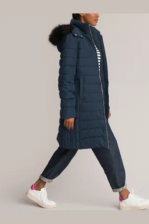 La Redoute Doudoune Longue Capuche Bord Imitation Fourrure