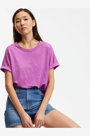 La Redoute T-shirt Col Rond En Lin