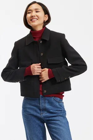 La Redoute Veste Ample Et Courte Boutonnée