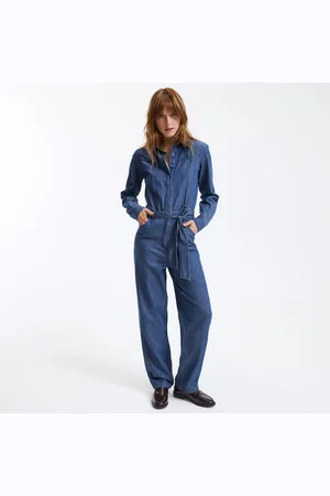 La Redoute Combinaison Pantalon En Denim Light