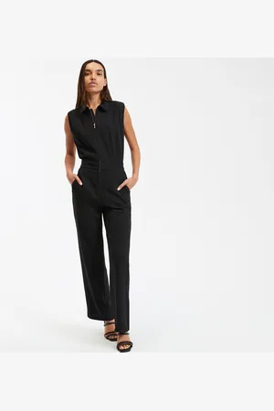 La Redoute Combinaison Pantalon Fluide Zippée Sans Manches