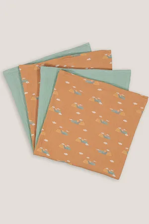 La Redoute Lot De 4 Langes En Gaze De Coton