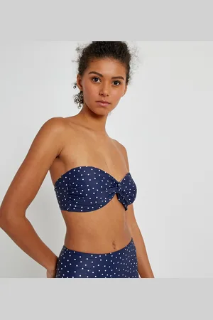 La Redoute Haut De Maillot De Bain Bandeau À Pois