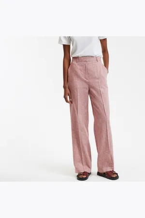 La Redoute Pantalon Large Et Droit En Lin Et Coton