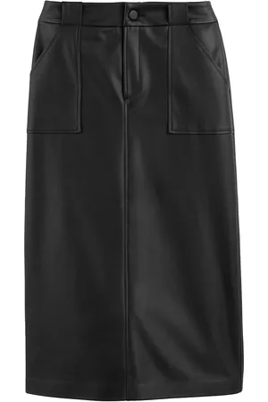La Redoute Jupe Droite Longue En Simili