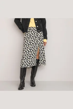 La Redoute Jupe Droite Longue Imprimé Floral