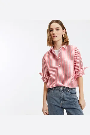 La Redoute Chemise Rayée En Coton Signature Marlène
