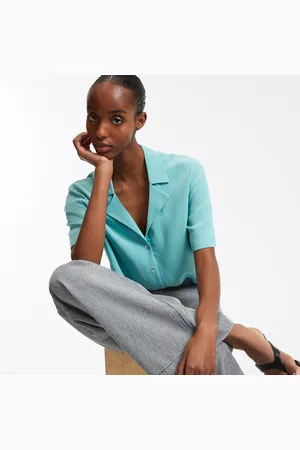 La Redoute Chemisier Col Tailleur Manches Coudes