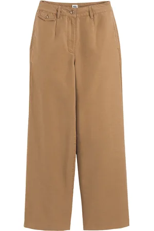 La Redoute Pantalon Large En Lyocell Et Coton