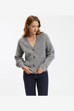 La Redoute Gilet Col V Alpaga Mélangé Signature Gildas