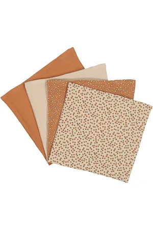 La Redoute Lot De 4 Langes Imprimé Léopard Gaze De Coton