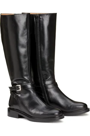 La Redoute Bottes Cavalières En Cuir Détail Boucle