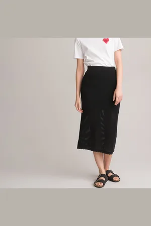 La Redoute Jupe Tube Longue En Tricot