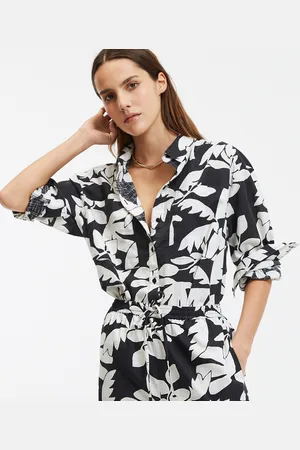 La Redoute Chemise Oversize Imprimée Manches Longues