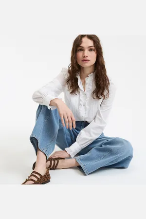 La Redoute Chemisier Romantique En Coton Signature Eugenie
