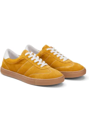 La Redoute Baskets En Croute De Cuir À Lacets