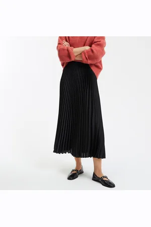La Redoute Jupe Plissée Longue Taille Élastiquée