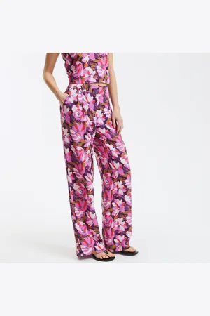 La Redoute Pantalon Large Et Fluide Imprimé Floral