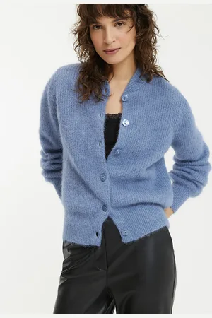 La Redoute Gilet Style Bomber En Alpaga Mélangé