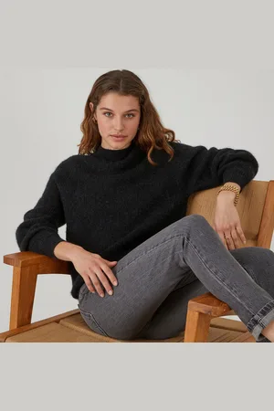 La Redoute Pull Col Montant Alpaga Mélangé Signature Aristide