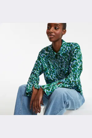 La Redoute Chemise Courte Et Ample Imprimé Graphique