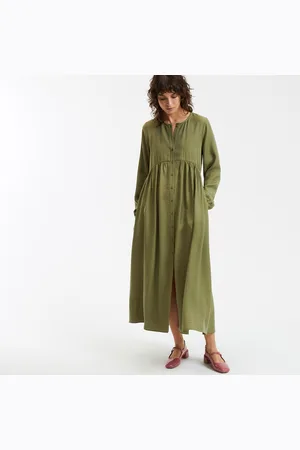 La Redoute Robe Longue Manches Longues Suzie Signature