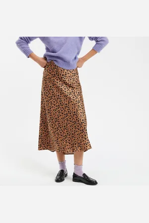 La Redoute Jupe Évasée Imprimé Animalier Signature Marion