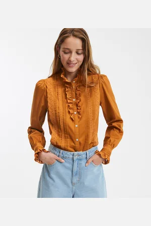 La Redoute Chemisier Romantique En Coton Signature Eugenie