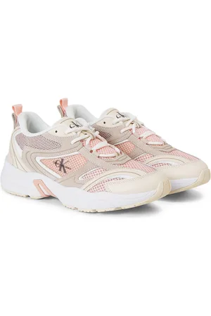 Calvin Klein Baskets Retro Tennis En Mesh