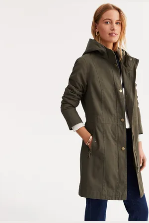 ANNE WEYBURN Parka Mi-longue Capuche Fixe Mi-saison