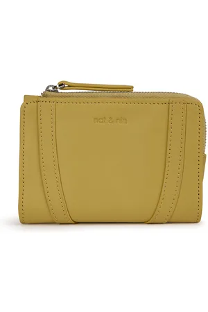 Nat & Nin Portefeuille Zippé En Cuir Roza