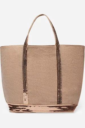 Vanessa Bruno Sac Cabas M En Lin Et Sequins