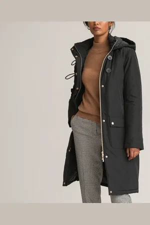 ANNE WEYBURN Parka Mi-longue Fermeture Zippée Plein Hiver