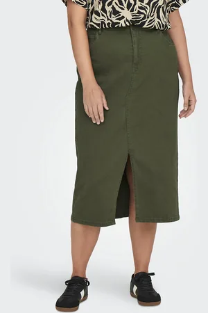 ONLY Jupe Longue Taille Haute