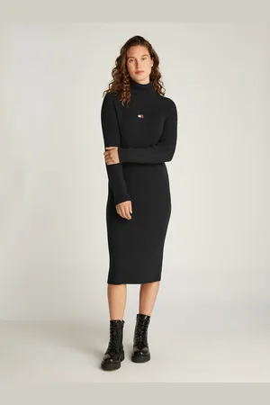 Tommy Hilfiger Robe Pull Col Roulé