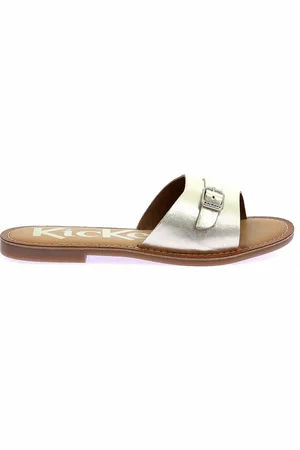 Kickers Mules En Cuir Kick Diwana