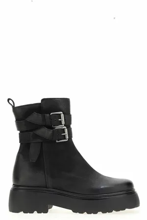 Mjus Boots Motardes En Cuir