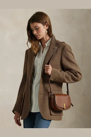 Ralph Lauren Sac Cuir Mini Saddle Polo Id