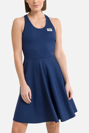 Fila Robe Évasée Bretelles Croisées Dos Teldau