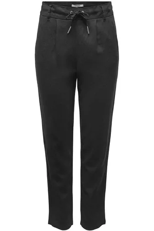 ONLY Pantalon Droit En Lin Mélangé