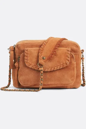 Pieces® Sac À Main En Cuir Suède Salli