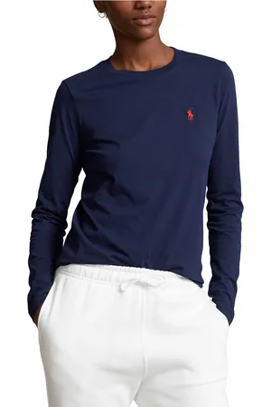 Ralph Lauren T-shirt Col Rond Manches Longues