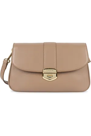 Lancaster Sac Double Pochette À Rabat En Cuir Donna Fia