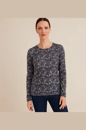 ANNE WEYBURN T-shirt Imprimé Matière Grattée Effet Chaud