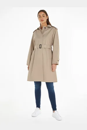 Tommy Hilfiger Trench Ceinturé Mi-long