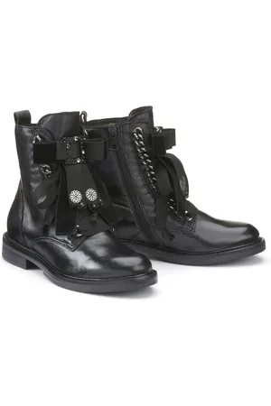 Mjus Boots En Cuir À Lacets Bijou