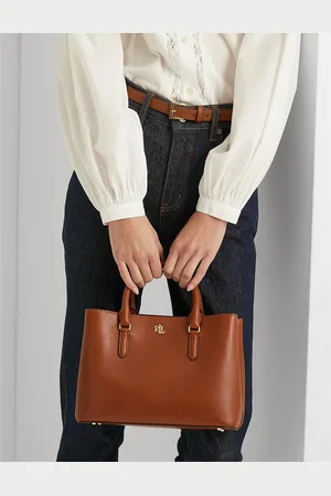 Ralph Lauren Sac À Main En Cuir Marcy