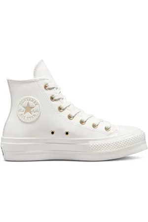 Converse Baskets Chuck Taylor All Star Lift Platform Mono White