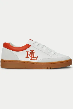 Ralph Lauren Baskets Basses À Lacets