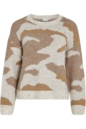 VILA Pull Imprimé Brillant